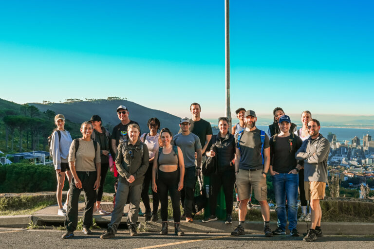 The Lekker Hike community on a group hike